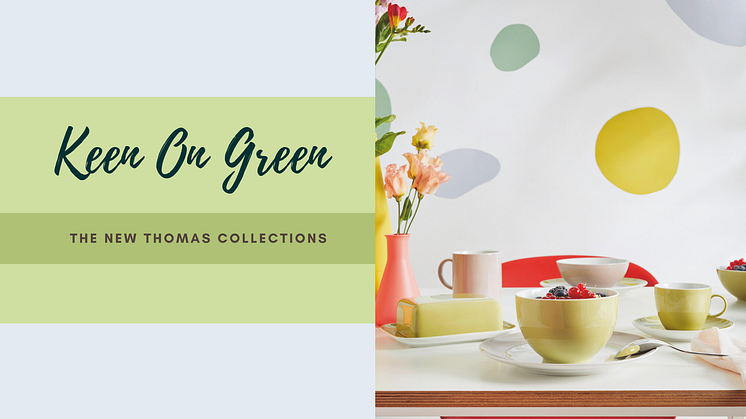 The new Avocado Green reveals in the Sunny Day Collection a special talent for combination.