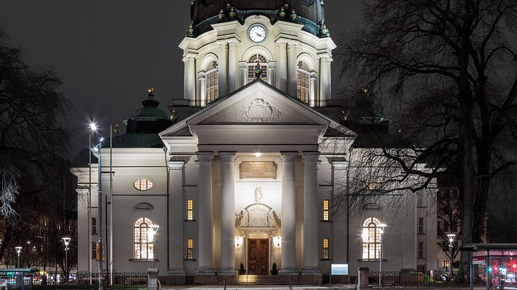 Gustaf Vasa kyrka. Foto: Anders Fredriksén.