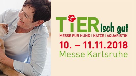 Am 10. und 11. November ist dm auf der Haustiermesse TIERisch gut in Karlsruhe