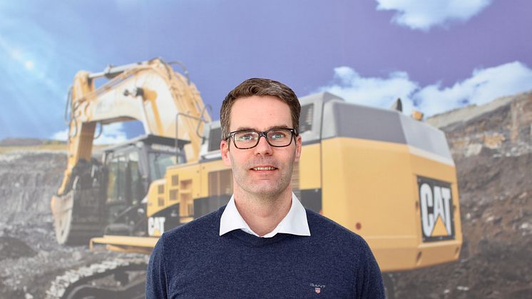 Magnus Zorn, ny General Manager för Zeppelin Mining som ansvarar för försäljning, utveckling och service av Caterpillars produkter till den svenska gruvindustrin, samt för entreprenadkunder i Norrbotten.