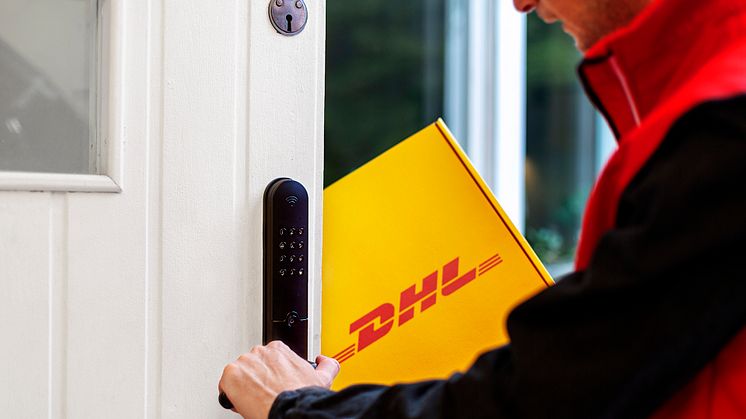 Nytt samarbete mellan Yale och DHL eCommerce Solutions Sweden erbjuder svenska konsumenter hemleveranser av paket på deras villkor.