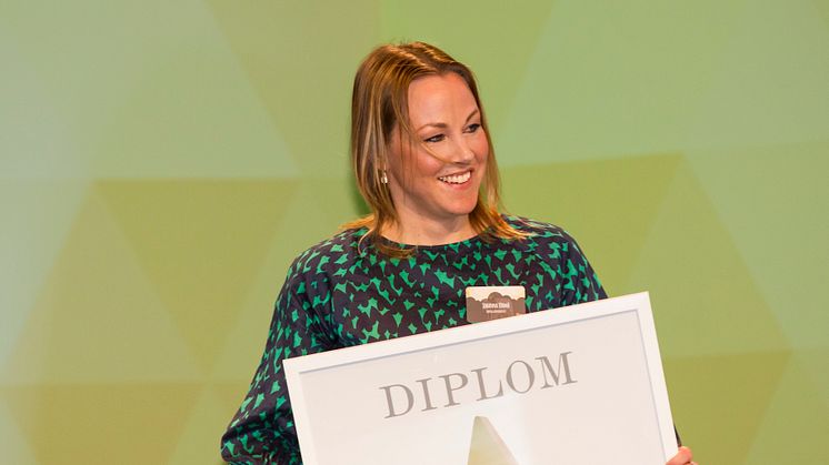 Vinnare Årets Guldstjärna 2018 - Johanna Törmä