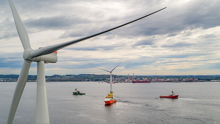 Trainor har jobbet tett med Equinor for å utvikle nytt kurs innenfor havvind og vindkraft. Foto: Jan Arne Wold - Woldcam, Equinor