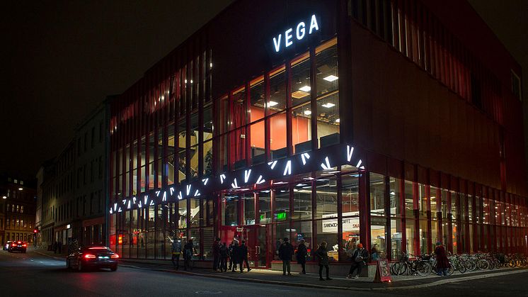 Vega Scene er med på å gjøre Hausmannsgate til en attraktiv kulturgate. Foto: Åse Holte/Asplan Viak