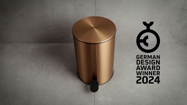 Unidrains pedalhink har vunnit German Design Awards 2024 i kategorin "Utmärkt produktdesign".