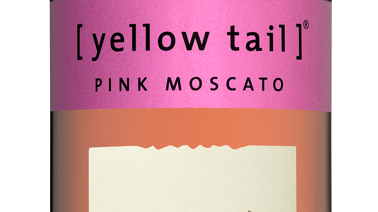 [yellow tail] Pink Moscato - pärlande nyhet i beställningssortimentet