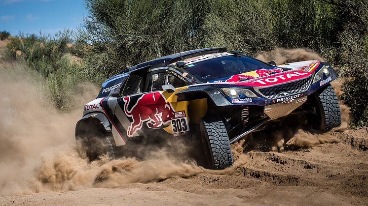 Peugeot triumferer i Dakar Rally 2018