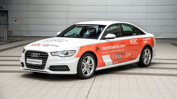 RAC and Audi world record attempt: most countries driven to on a single tank of fuel
