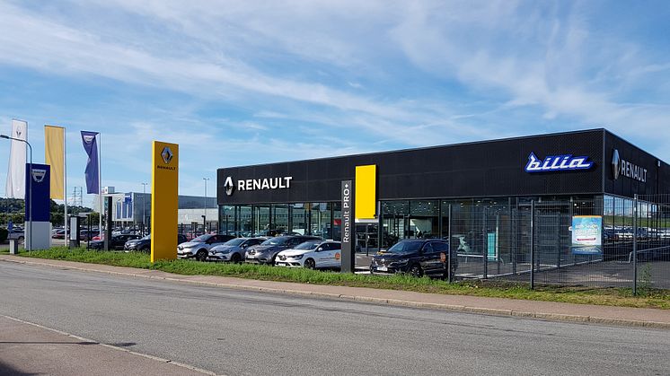Sveriges första Renault Flagship Store - Bilia Renault i Sisjön