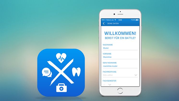Deutsche Apotheker- und Ärztebank veranstaltet Live Battle für Medizinstudenten mit „Lass mal kreuzen“ App von APPSfactory