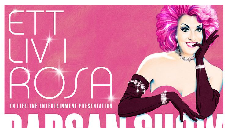 Babsan show  "Ett liv i Rosa" på Rival i Stockholm 9 mars