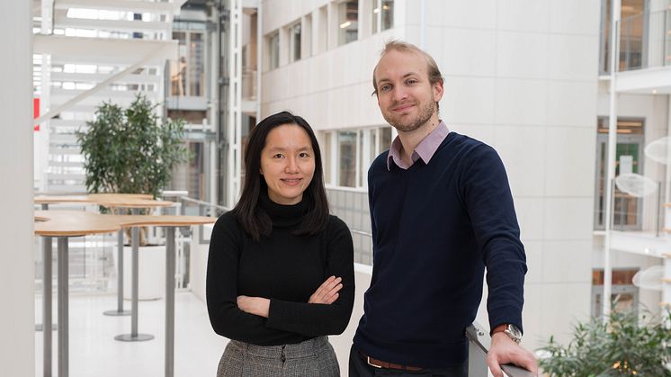 The Aristeia management team. From the left: Hsin Chen and Gard Fostad Moe