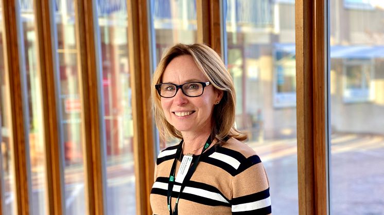 Maria Persson, överläkare PhD, verksamhetschef kvinnosjukvård och förlossning, Danderyds sjukhus.