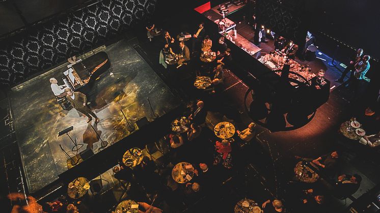 GO club är GöteborgsOperans populära klubbkvällar med oväntad mix av artister och genrer – med kök och bar intill scenkanten.