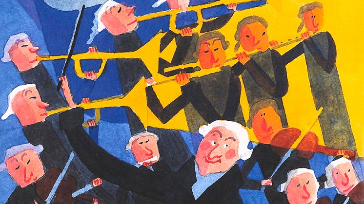 Haydns gräddbakelse. Illustration av Eva Lindström