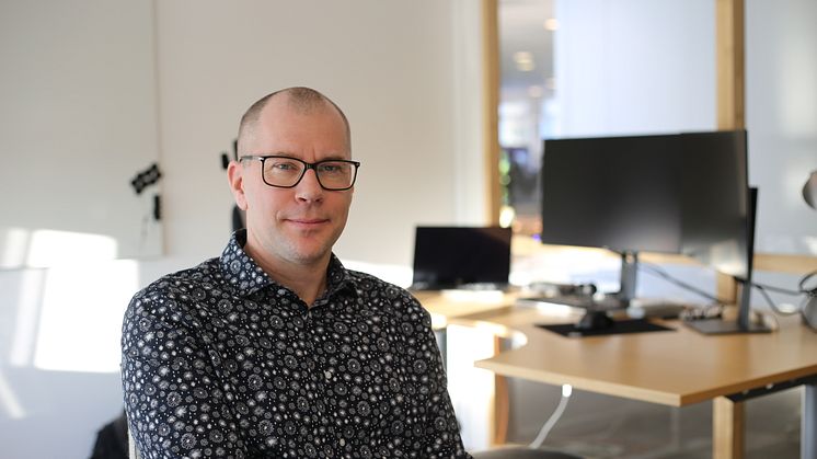 Peter Selmosson, ny utvecklingschef på InExchange i Skövde. Foto: Per Gustafsson, InExchange