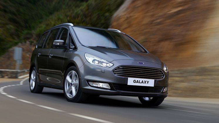 Ny Ford Galaxy er familiens luksusbil til langturen