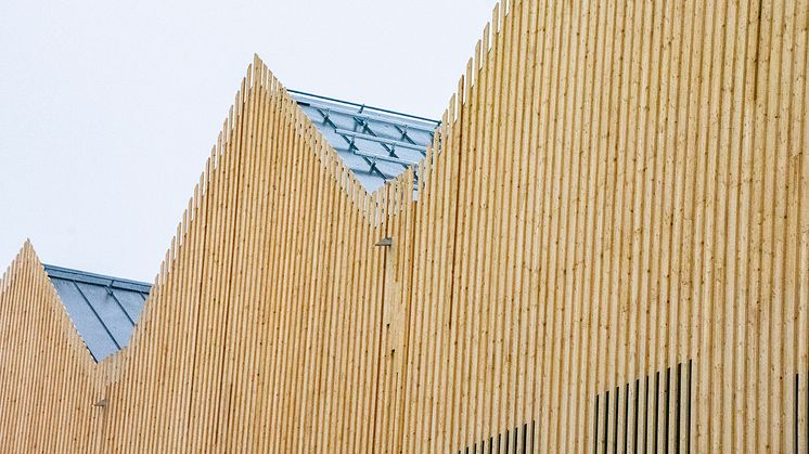 Skapaskolan är byggd med Friendly Buildings volymelement. De tillverkas i en fabrik i Gdansk i Polen. Foto: Elin Bennewitz