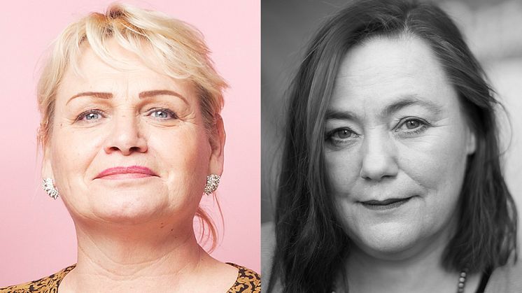 Soraya Post och Stina Svensson, Feministiskt initiativs toppkandidater till Europaparlamentet 2019.