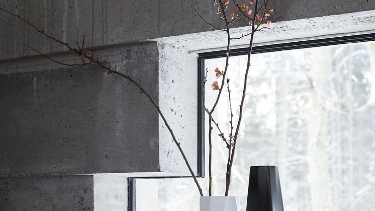 Architektur en miniature: Vasen Weave von Zaha Hadid Design. 