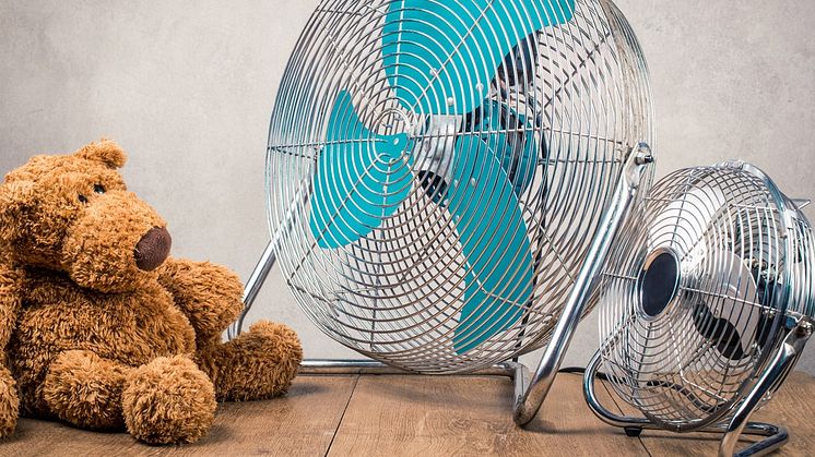 Elgiganten har solgt markant flere ventilatorer og aircondition-produkter i maj i år sammenlignet med samme måned sidste år. 