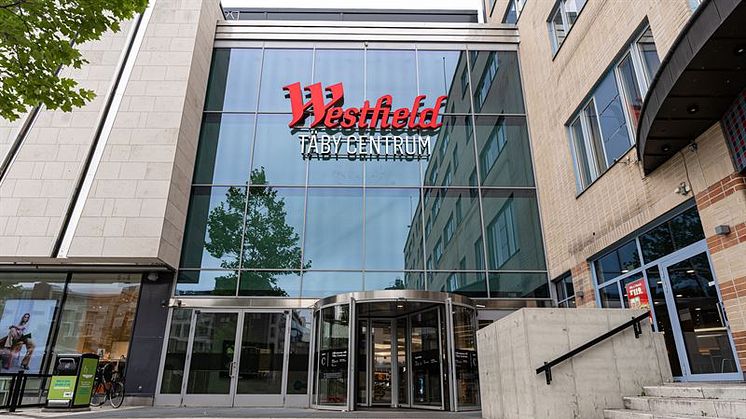 Westfield Täby Centrum utsett till Stockholmarnas favoritcentrum 2022