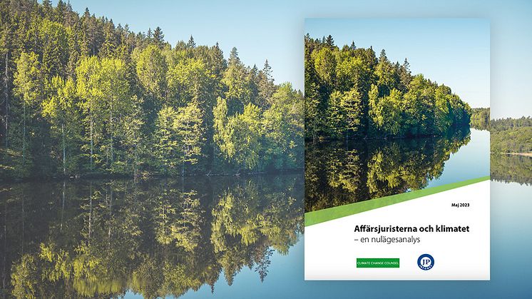 I dag släpps rapporten Affärsjuristerna och klimatet och den illustrerar svenska advokatbyråers betydelse för näringslivets klimatomställning.