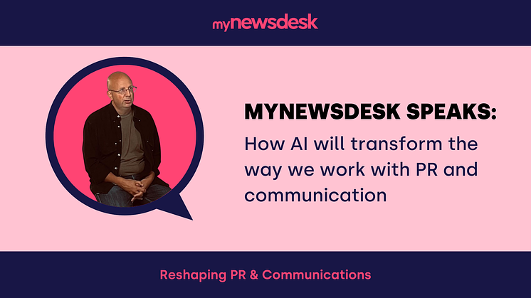 How AI will transform the way we work with PR and communication