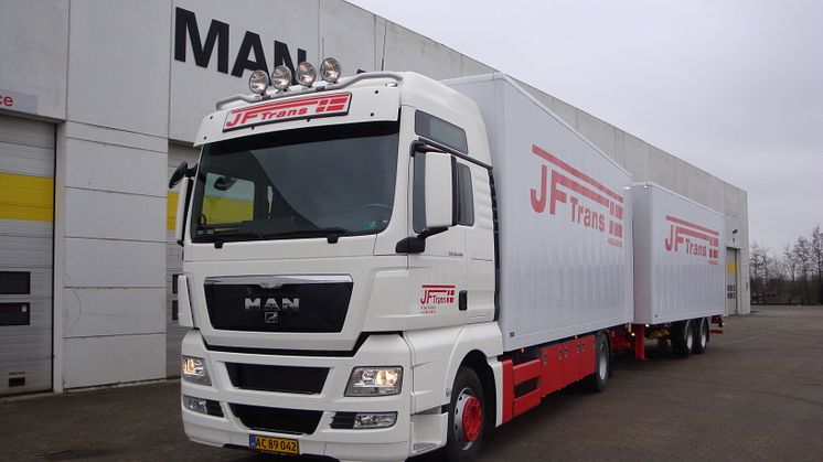 Ny møbeltransporter til JF Trans