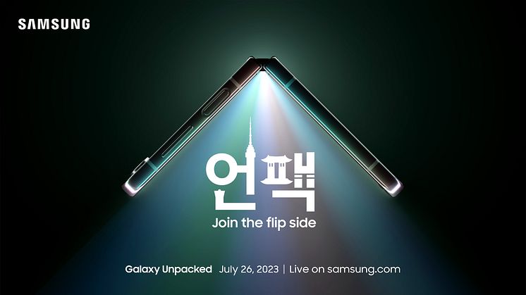 Galaxy Unpacked Juli 2023: Join the Flip Side 