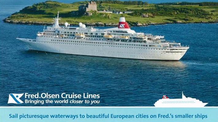 ‘See Europe’s Alluring Cities, Lochs & Rivers’ with  Fred. Olsen Cruise Lines in 2016 