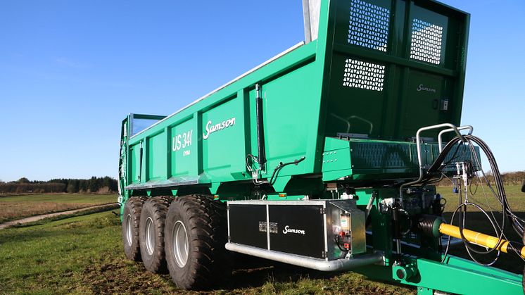 SAMSON AGRO will reveal the brand new generation of universal spreaders, US, for the first time at this year's Agritechnica. 