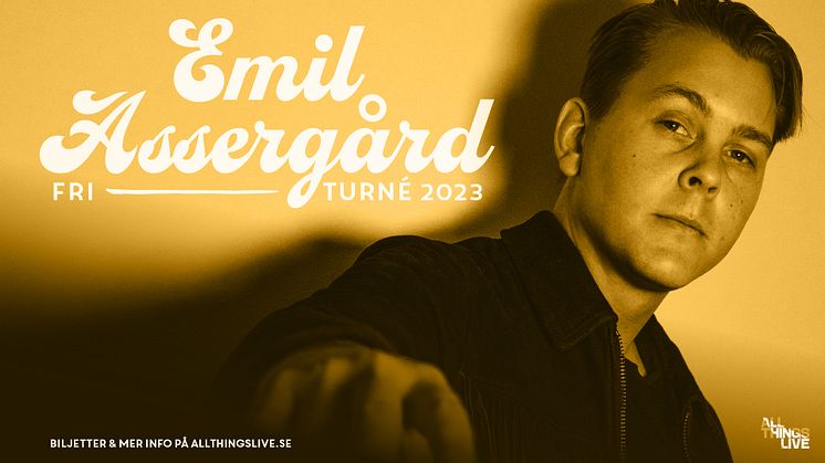 Emil Assergård beger sig ut på vårturné med “FRI”