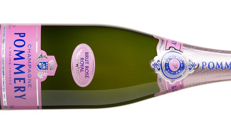 Guld - Champagne Pommery Brut Rosé Royal vinner guld i Decanter World Wine Awards 2019. 