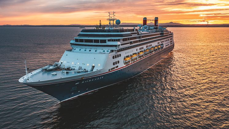 Fred. Olsen Cruise Lines’ Borealis celebrates two years of sailing