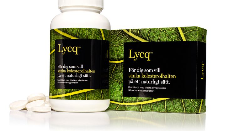 Lycq- effektiv och naturlig kolesterolsänkande tablett