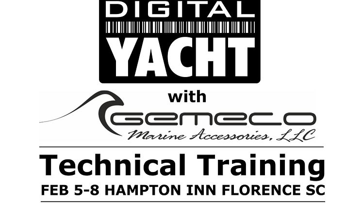 Digital Yacht Hands On Training at Gemeco Event - Florence SC - February 5th