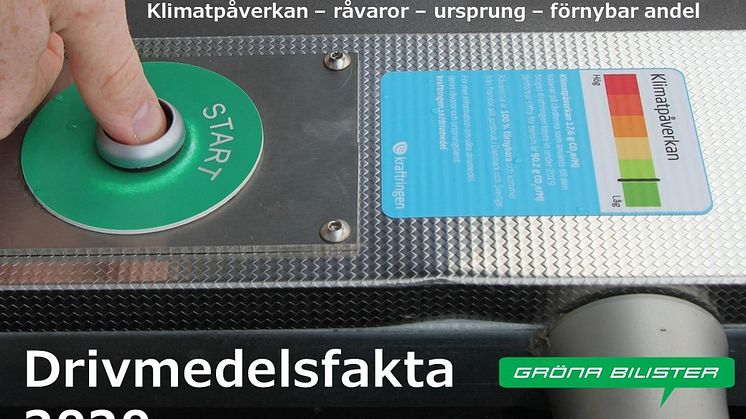 Miljödeklaration av Kraftringens biogas. Foto: Alfred Söderberg/Gröna Bilister