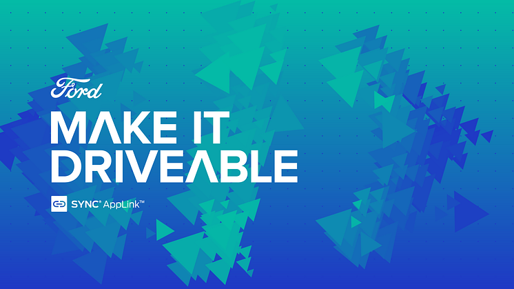 Make it driveable –  Fords app-tävling för innovativa mobilitetslösningar