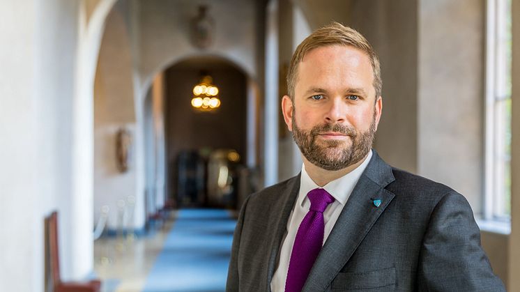 Jonas Naddebo har valts till ny gruppledare för Centerpartiet i Stockhoms stad och distriktsorförande.