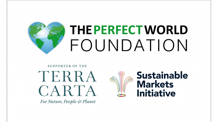HRH The Prince of Wales organisation Sustainable Markets Initiative och The Perfect World Foundation går ihop som samarbetspartners för att stödja Terra Carta