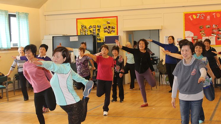 Oriental Exercise at Tron St Mary's Church