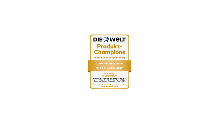 Lauter Lieblingsdinge: Deutschlands „Produkt-Champions 2022“