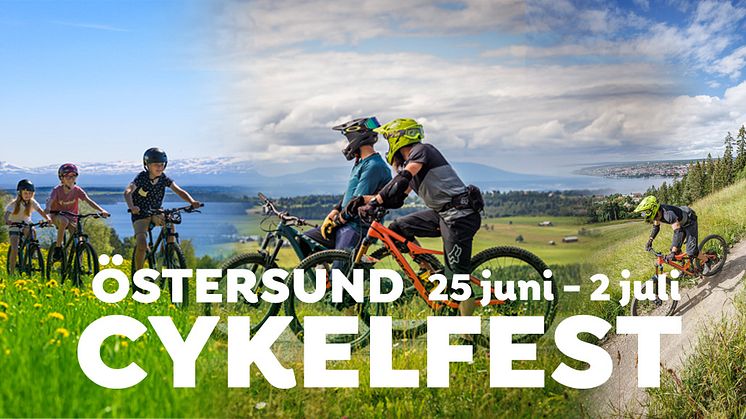  Cykelfest ska stärka Östersund som cykeldestination