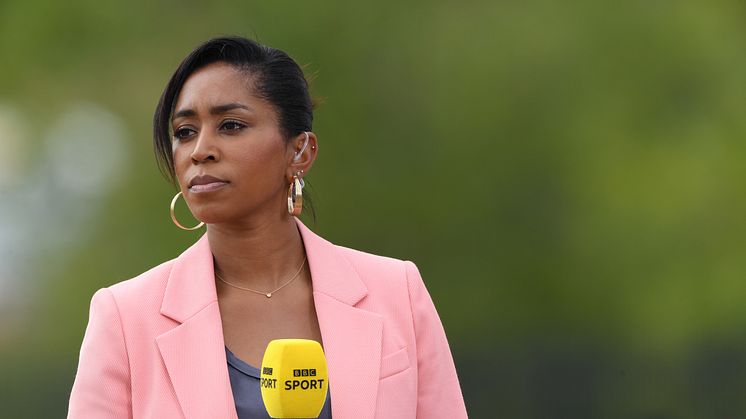 Former England international Ebony Rainford-Brent has received an MBE. Photo: Getty Images