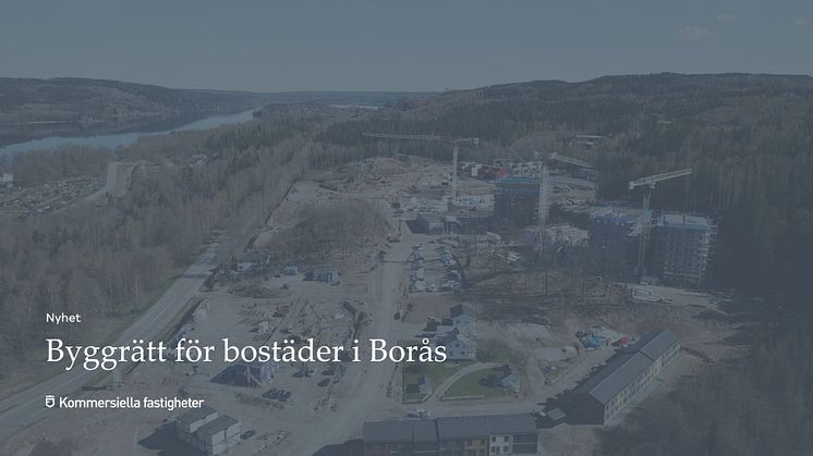 Byggrätt för bostäder i Borås