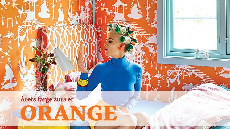 Årets Farge 2015 er Orange!