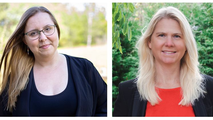 Sara Dalengren (tv) och Sara Önnebo är båda nominerade till Storytel Awards 