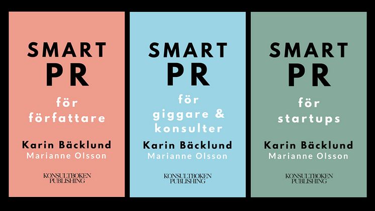 Pressinbjudan: Bokrelease för Smart PR-serien