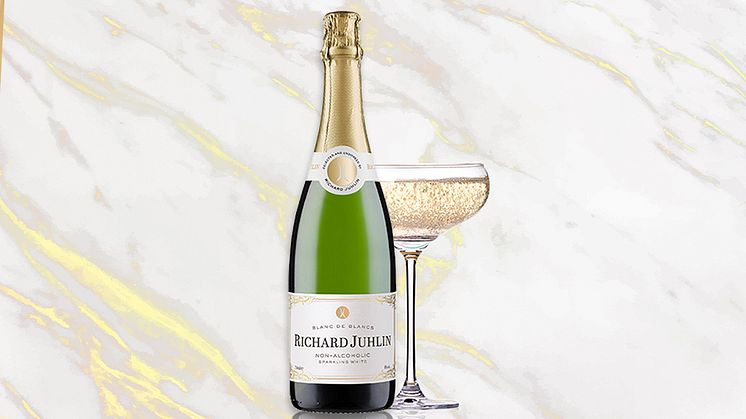 Richard Juhlin, Sveriges ﻿– och världens – ﻿﻿främste champagnekännare, lanserar alkoholfritt mousserande under eget namn.